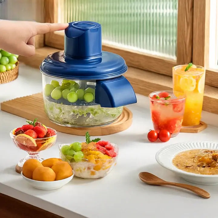 Electric Peeler One-Button Rechargeable Stainless Steel Blades