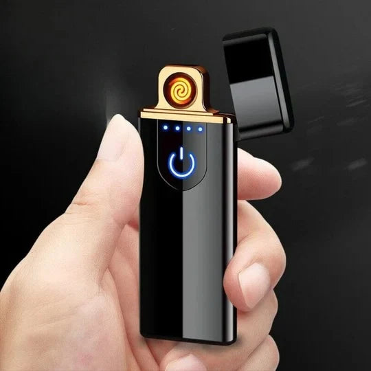 Electric Pocket Lighter Windproof & USB Rechargeable