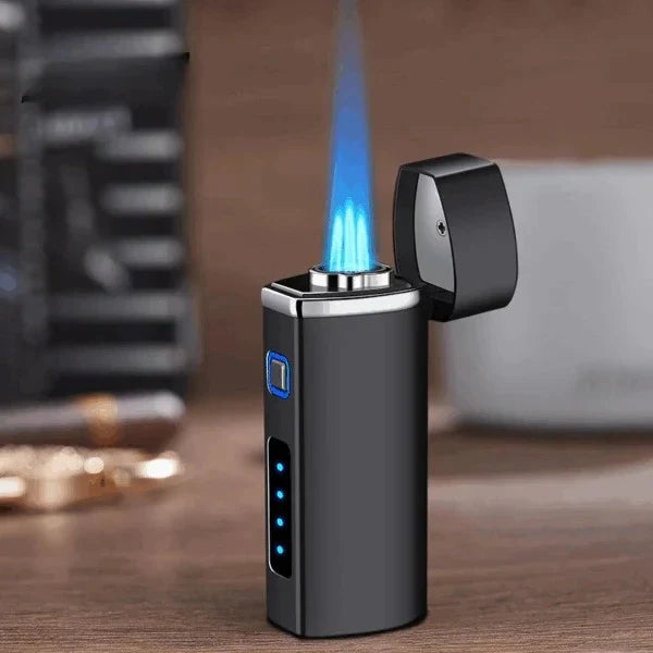 Electric Torch Lighter Wind Resistant USB Rechargeable Compact