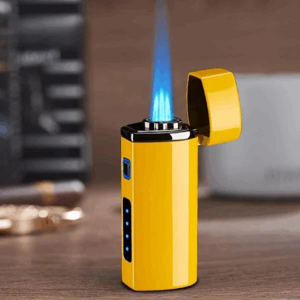 Electric Torch Lighter Wind Resistant USB Rechargeable Compact