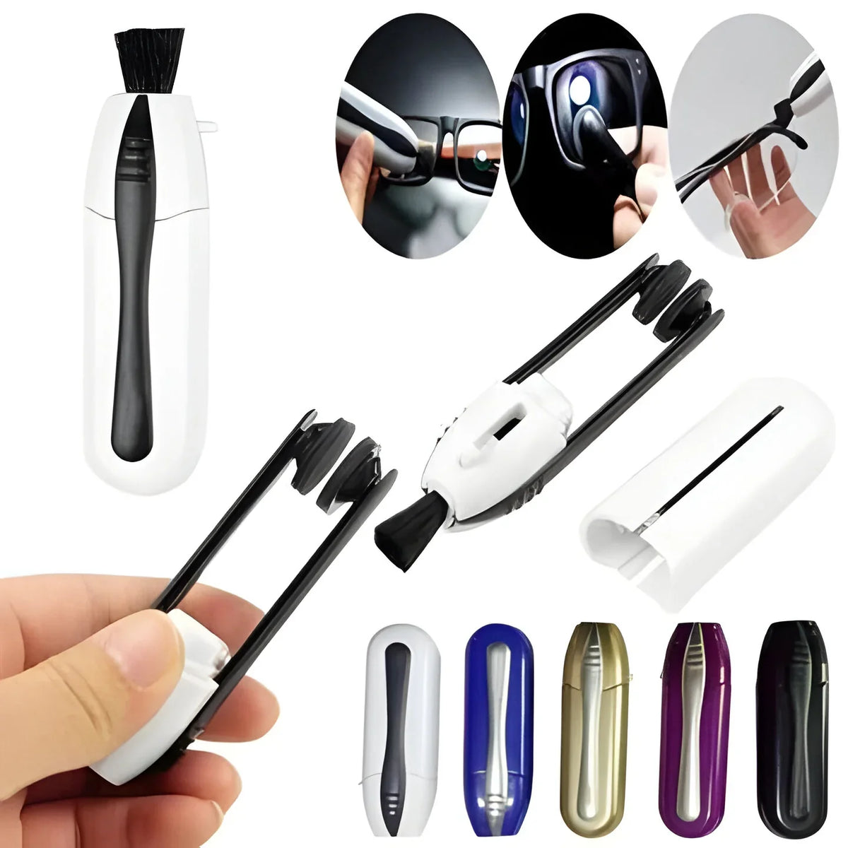 Eyeglass Cleaner Dry Cleaning Reusable Travel Size