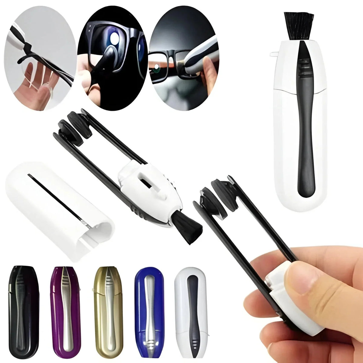 Eyeglass Lens Cleaner Dry Cleaning Lens-Safe & Pocket-Sized