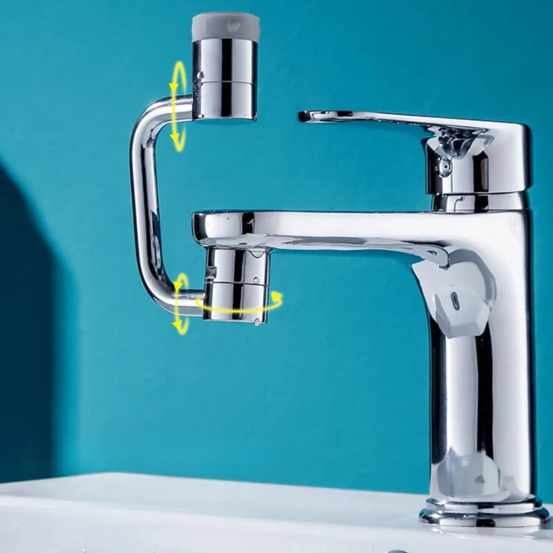 Faucet Extender 1080 Degree Rotation Dual Spray Universal Tap Fit