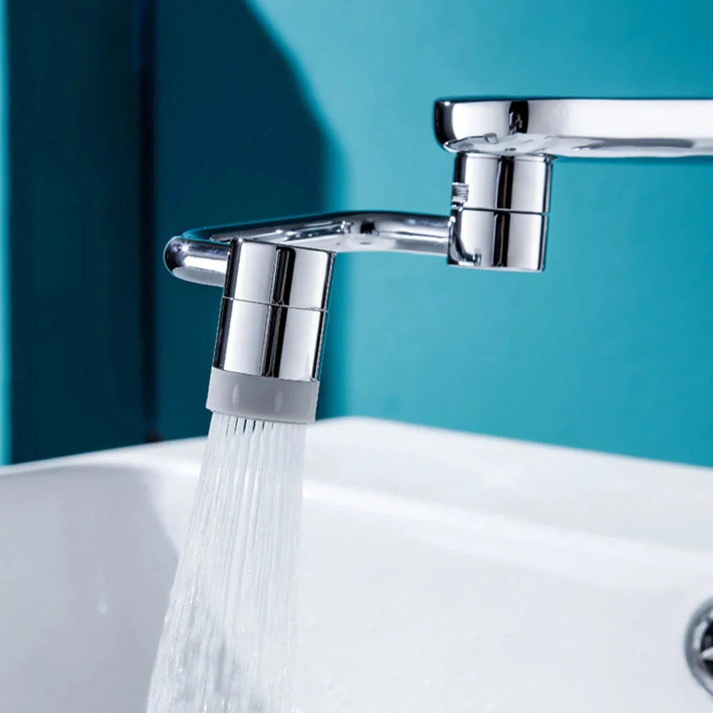 Faucet Extender 1080 Degree Rotation Dual Spray Universal Tap Fit