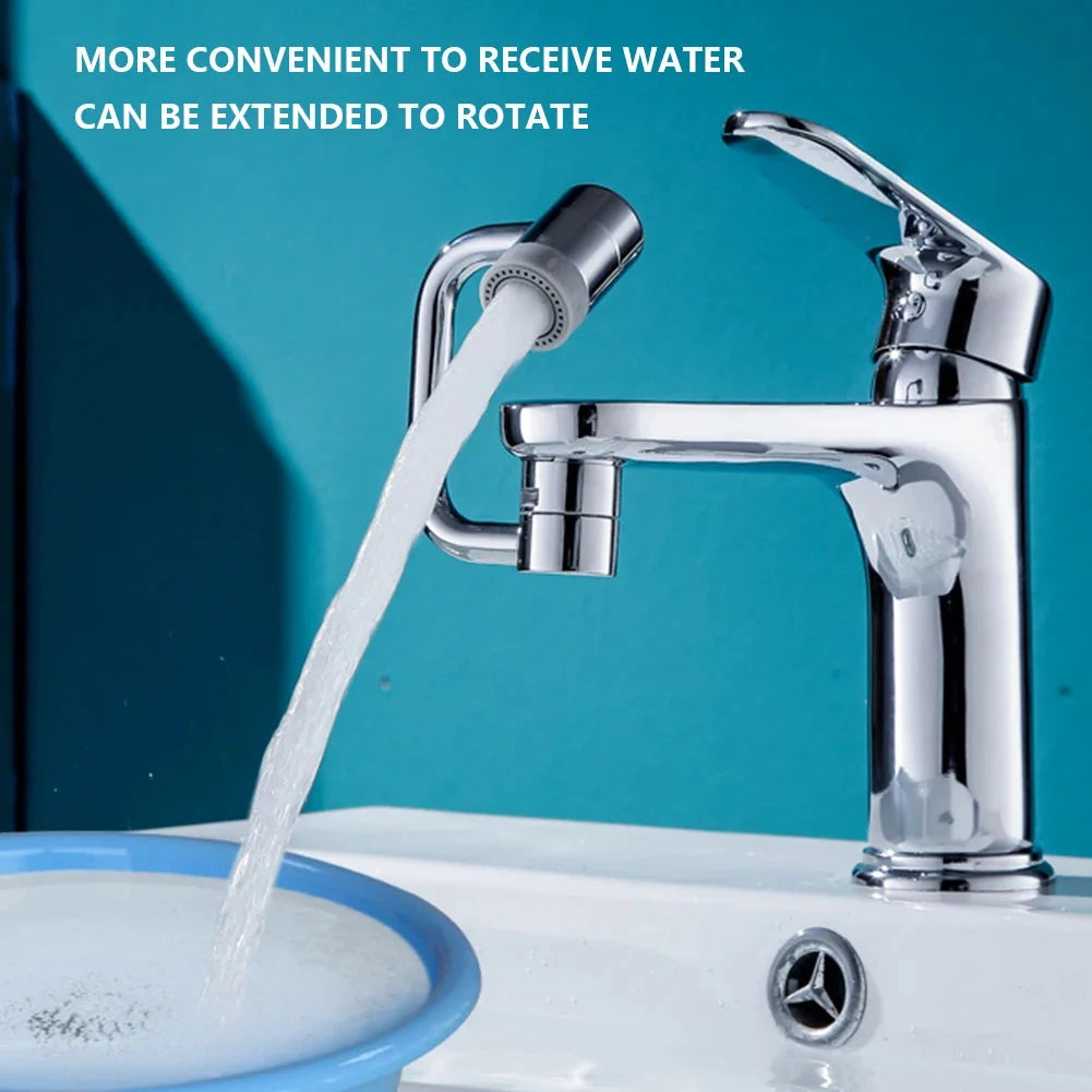 Faucet Extender 1080 Degree Rotation Dual Spray Universal Tap Fit