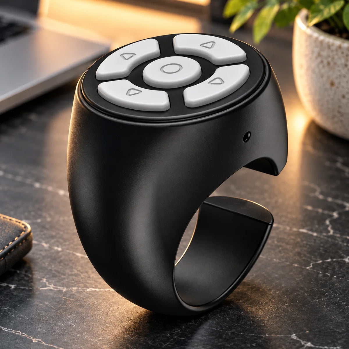 Finger Ring Remote Bluetooth Rechargeable