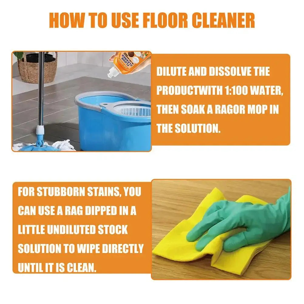 Floor Cleaner Plant-Based Multi-Surface Lemon Scent