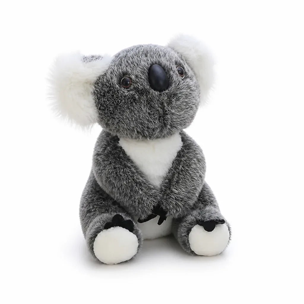 Fluffy Ears Button Nose Koala Plush Toy For Kids