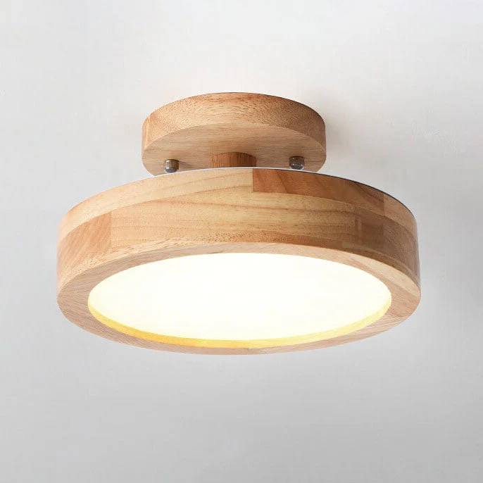 Flush Mount Ceiling Light Integrated LED Adjustable Color Temperature
