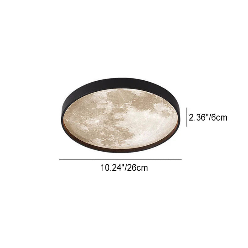 Flush Mount Ceiling Light LED Frosted Acrylic Remote Dimmable