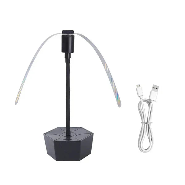 Fly Repellent Fan Chemical-Free Quiet USB & Battery Powered