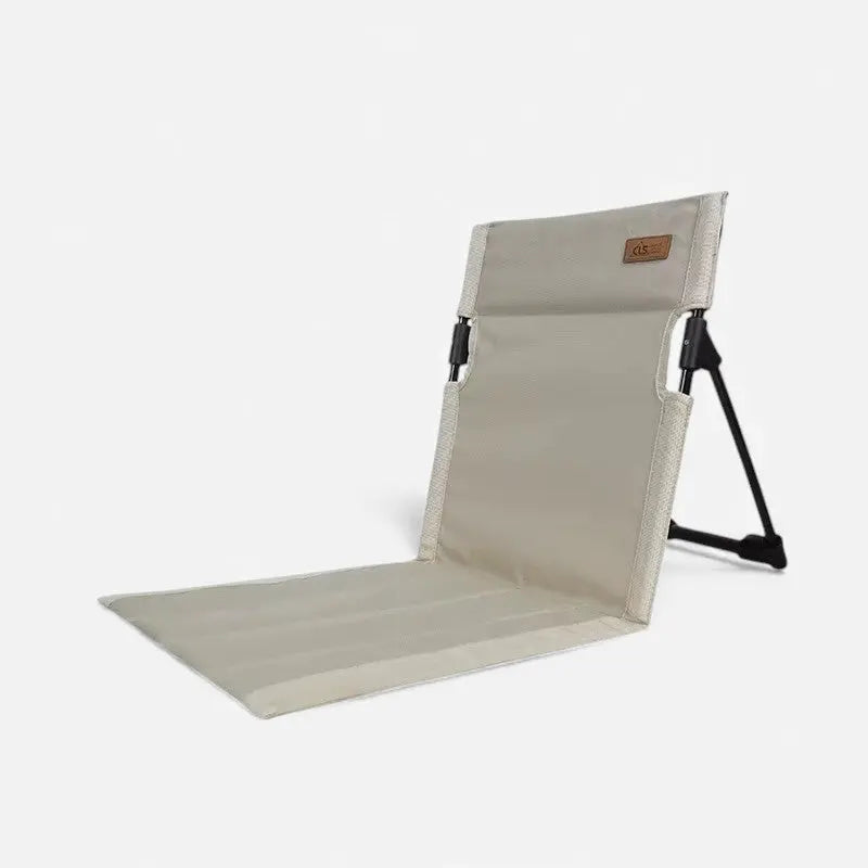 Foldable Floor Chair Padded Adjustable Backrest