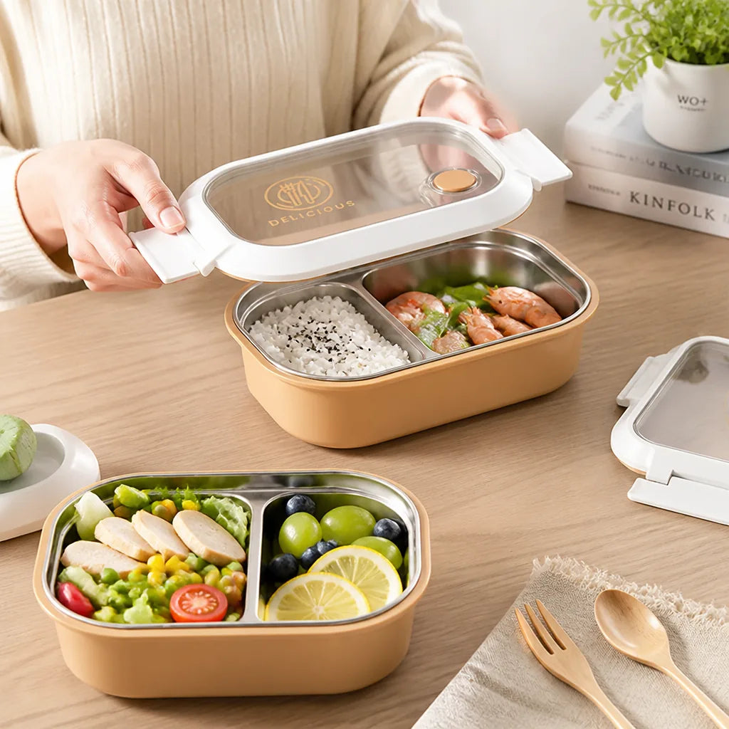 Food Storage Container Leak-Proof Stackable BPA-Free & Dishwasher-Safe