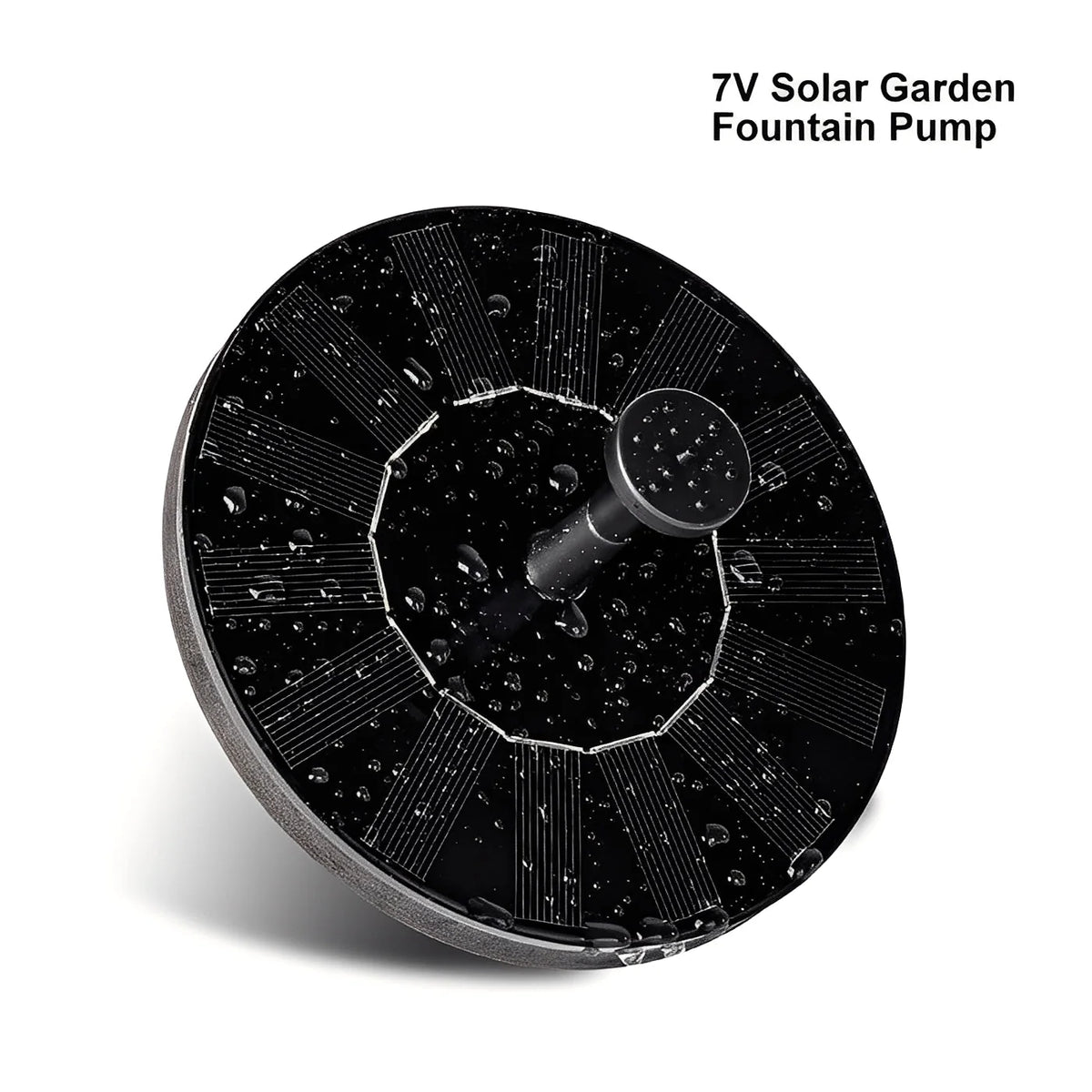 Fountain Pump Solar Floating Interchangeable Spray Heads