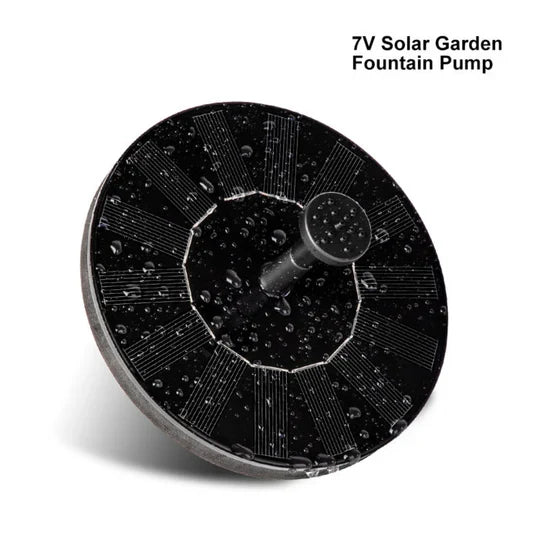 Garden Fountain Pump Solar-Powered Auto-Start Quiet Operation