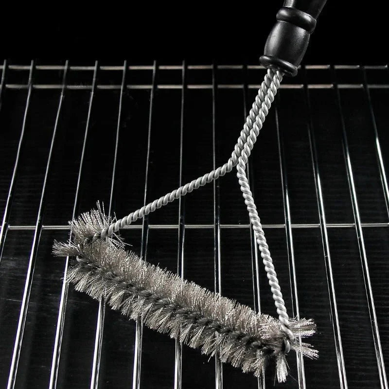 Grill Brush Stainless Steel Bristles & Ergonomic Handle