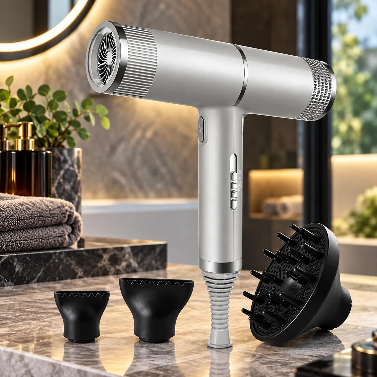 Hair Dryer Lightweight Travel Ionic & Brushless Motor
