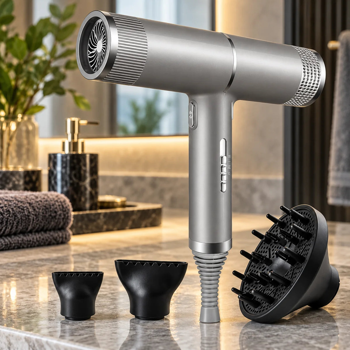 Hair Dryer Lightweight Travel Ionic & Brushless Motor