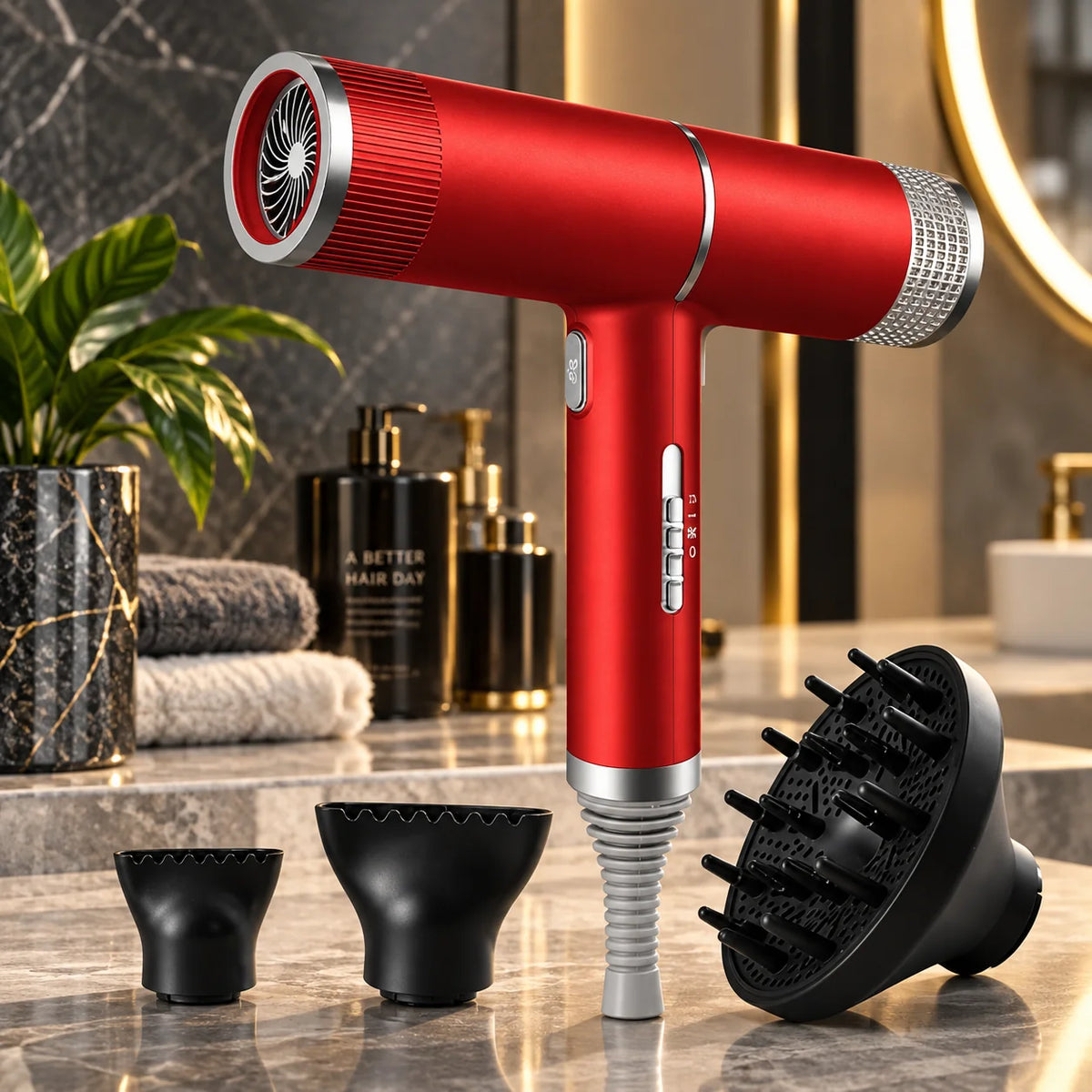 Hair Dryer Lightweight Travel Ionic & Brushless Motor