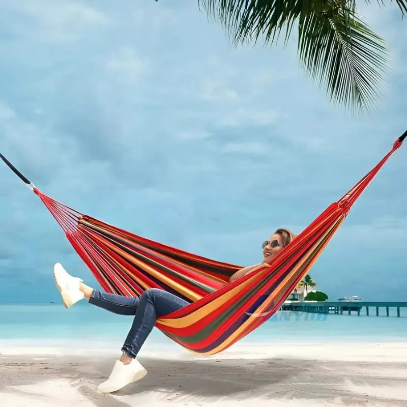 Hammock Tool-Free Foldable Frame & Non-Slip Base