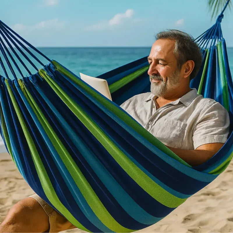 Hammock Tool-Free Foldable Frame & Non-Slip Base