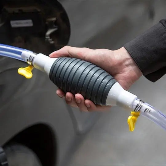 Hand Siphon Pump Bulb-Activated Large-Diameter Hose