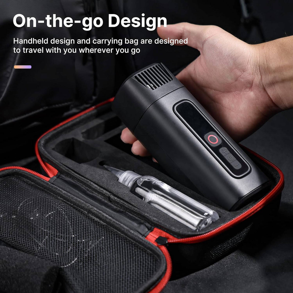 Handheld Fog Machine Battery Operated Remote & Color Screen