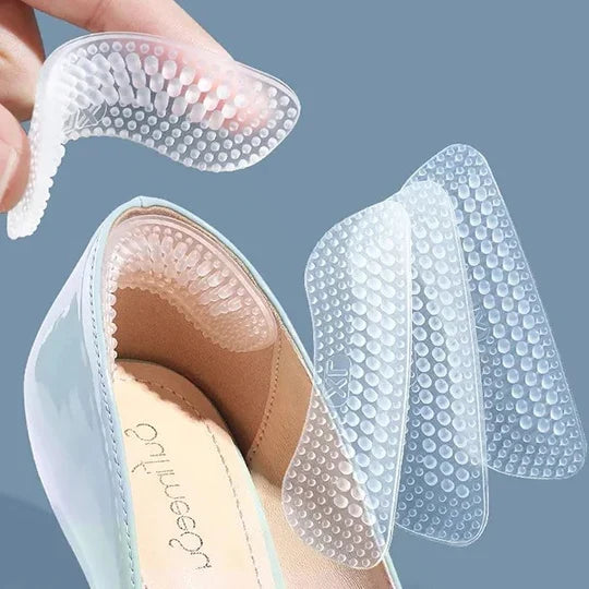 Heel Cushions Soft Silicone Non-Slip & Reusable