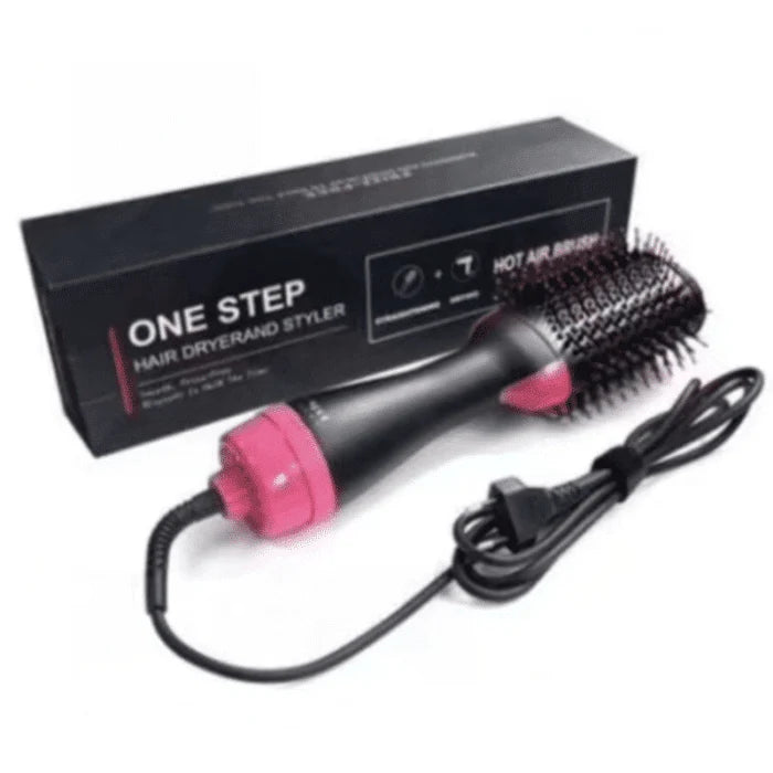 Hot Air Brush Ceramic Oval Barrel 4 Heat Settings