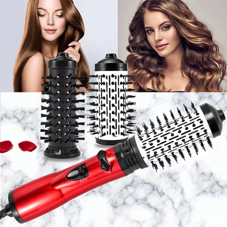 Hot Air Brush Dual Rotating Heads Ionic Technology