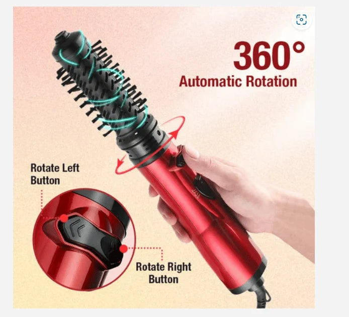 Hot Air Brush Dual Rotating Heads Ionic Technology