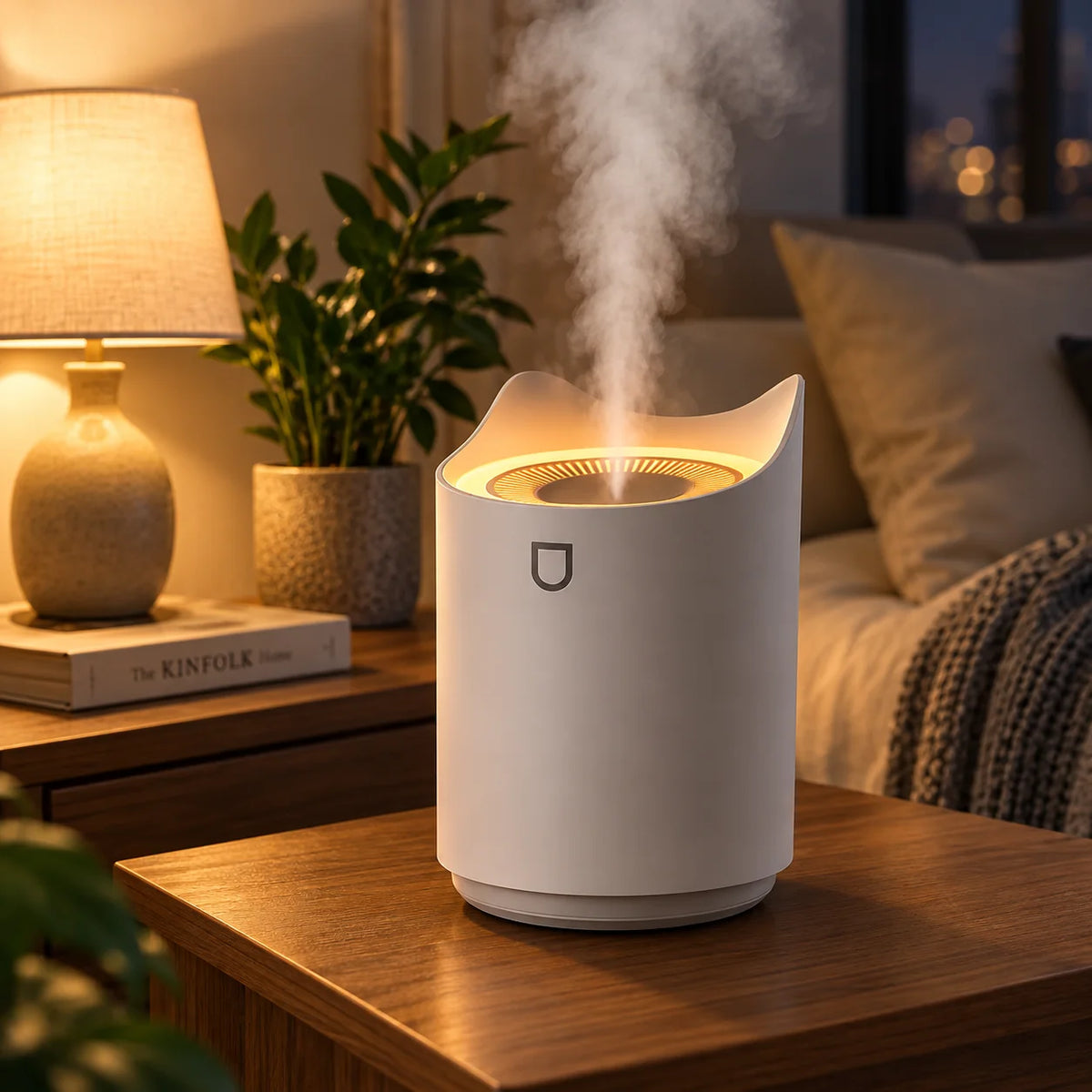 Humidifier Ultrasonic Cool Mist 3L Tank Whisper-Quiet