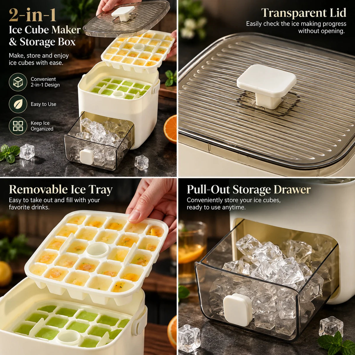 Ice Box Press-Release 48-Cube With Tongs
