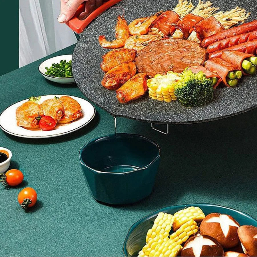 Indoor Electric Grill Smokeless Removable Non-Stick Plate
