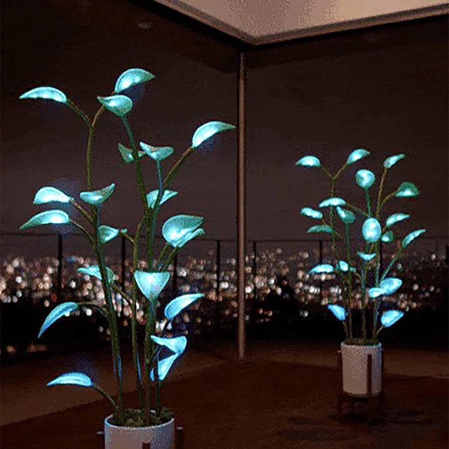 Indoor Plant Lamp Programmable LEDs & App Control Collapsible Portable