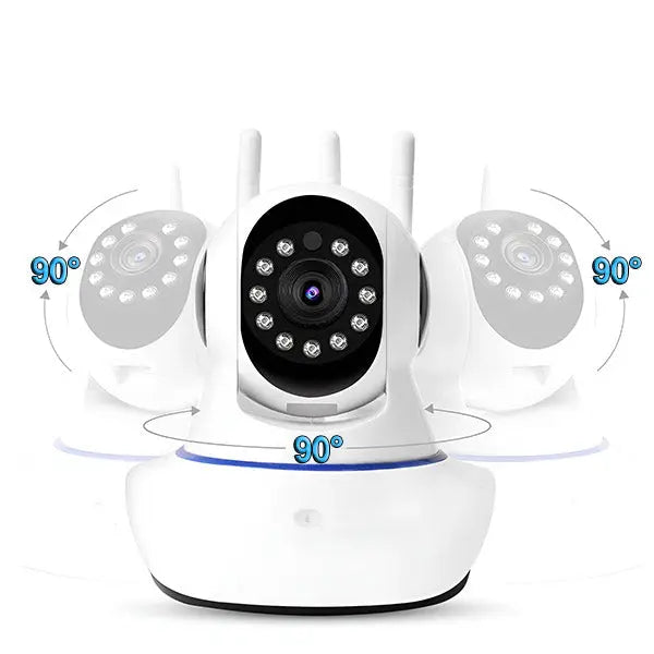 Indoor Surveillance Camera 1080p Night Vision & Two-Way Audio