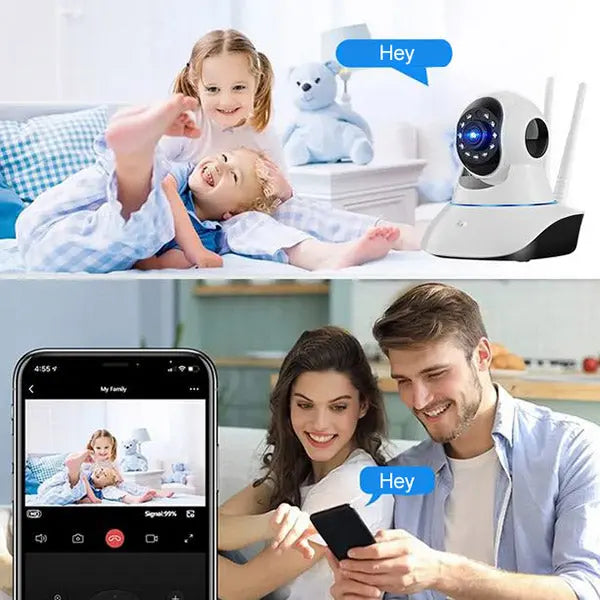 Indoor Surveillance Camera 1080p Night Vision Wi‑Fi