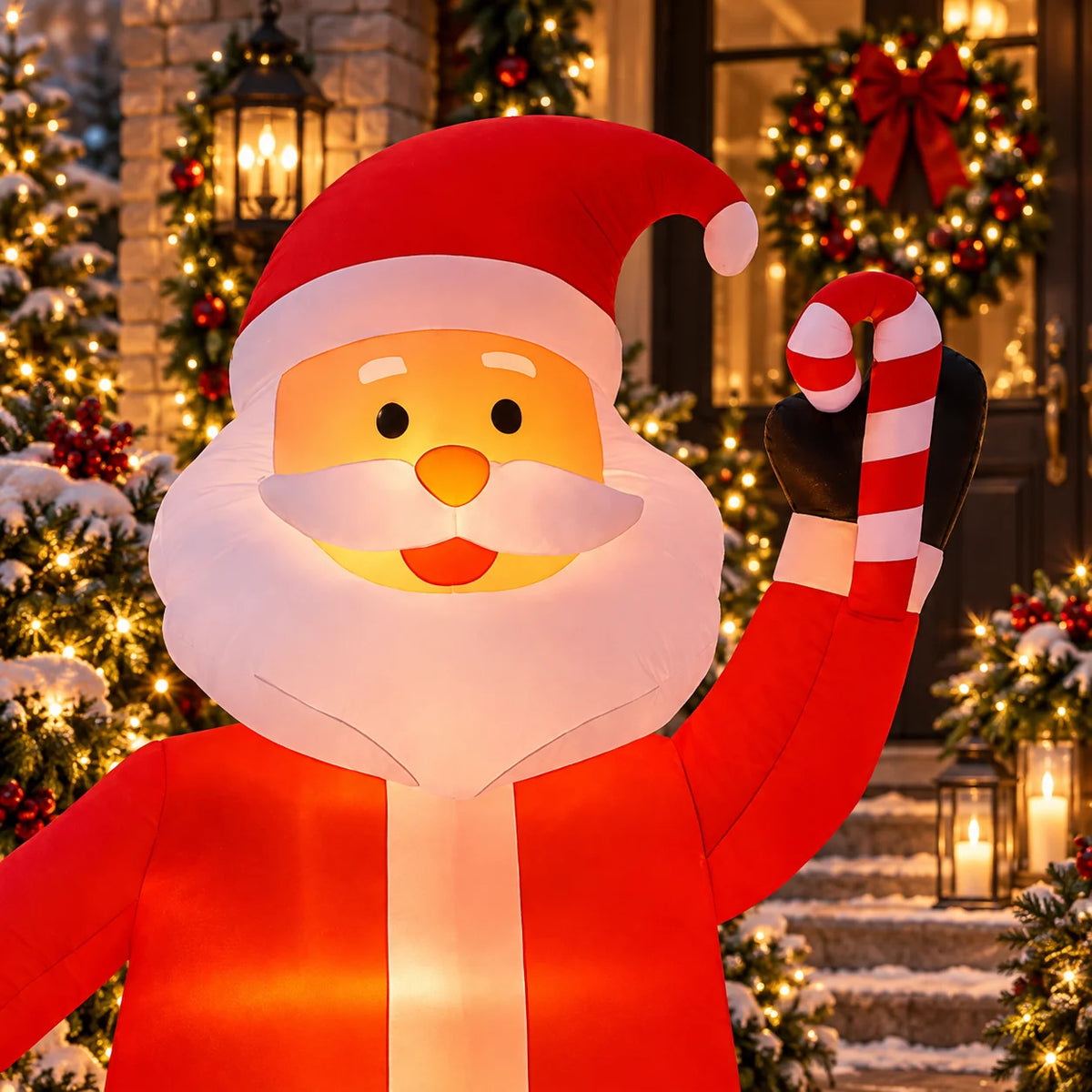 Inflatable Santa 14 Ft LED Waterproof