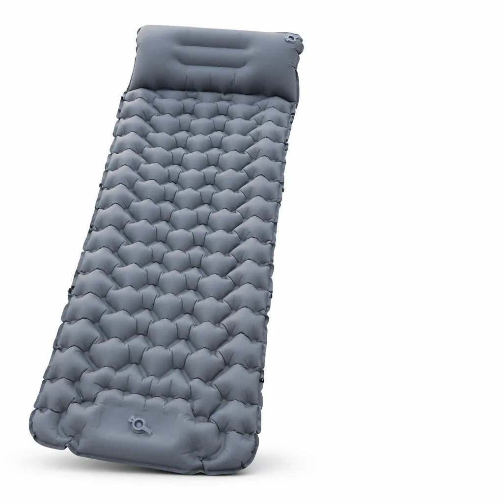 Integrated Foot Pump With Built-In Pillow Inflatable Camping Mattress