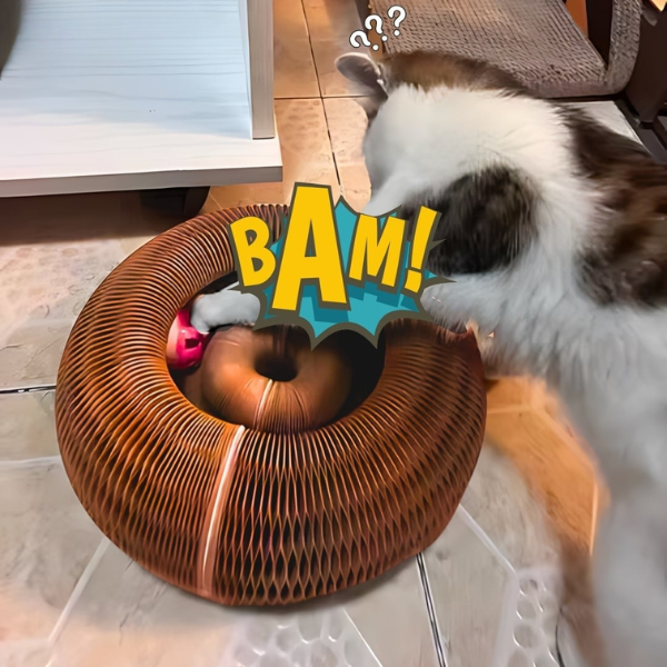 Interactive Cat Toy Random Motion Scratch-Resistant & Non-Toxic