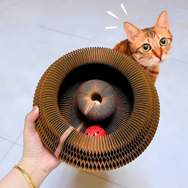 Interactive Cat Toy Random Motion Scratch-Resistant & Non-Toxic