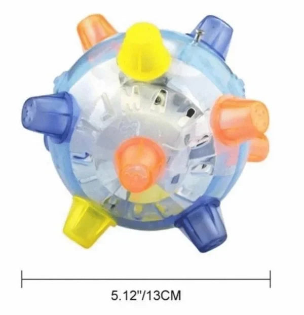 Interactive Dog Ball Motion-Activated LED & Rechargeable