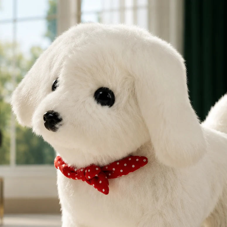 Interactive Robot Puppy Walking & Barking Plush
