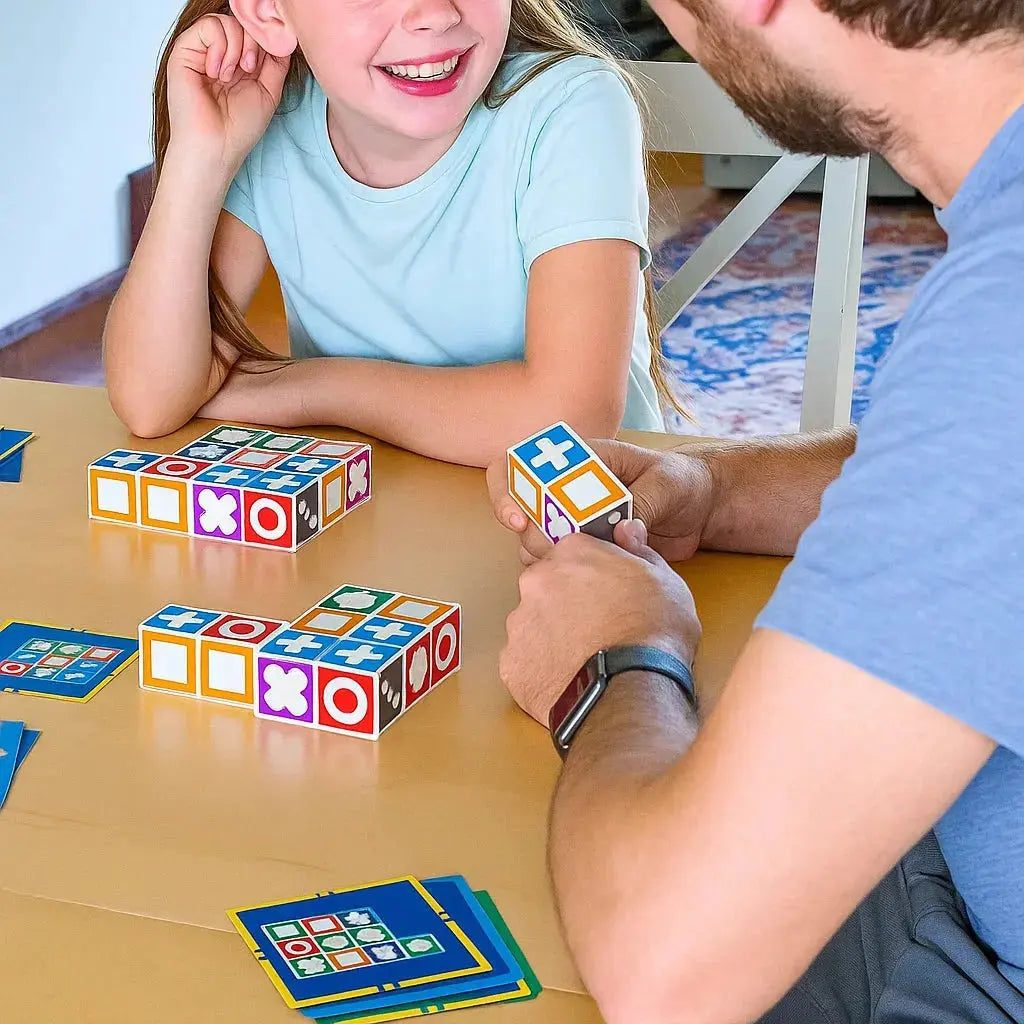 Kids Logic Game Pattern Matching Durable Blocks & Cards