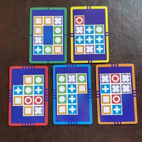 Kids Logic Game Pattern Matching Durable Blocks & Cards