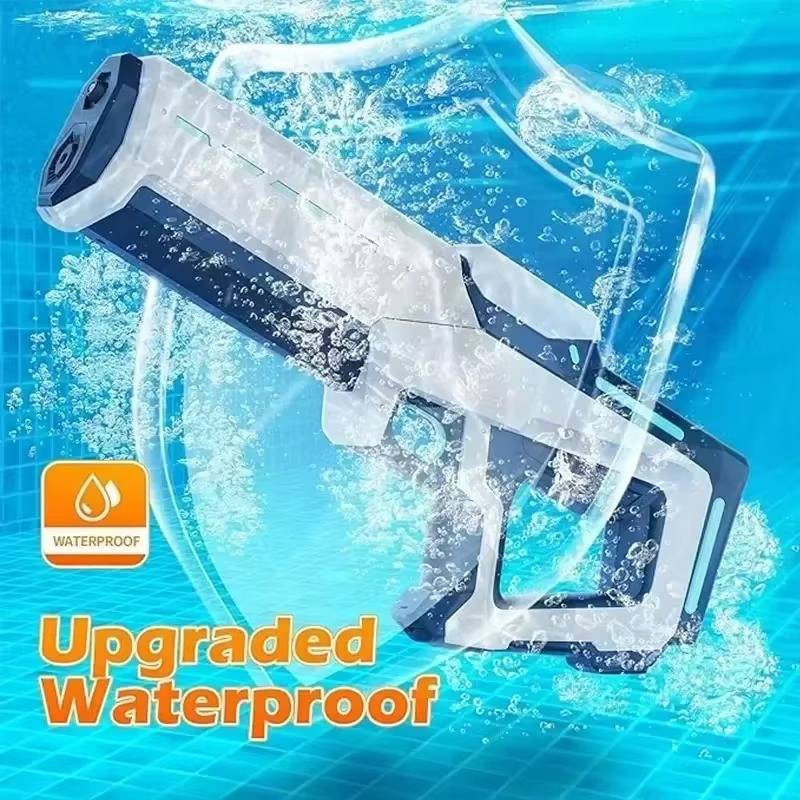 Kids Water Gun Motorized Rechargeable Auto Suction
