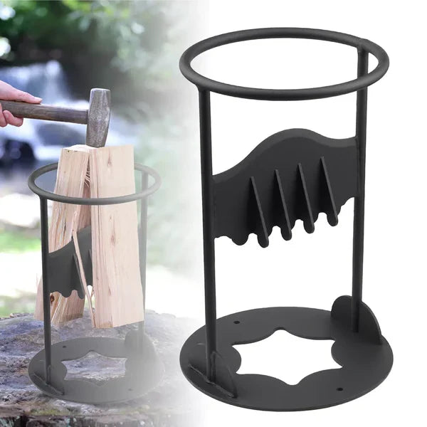 Kindling Cracker Cast Iron Blade-Free Fits 6 Inch Logs