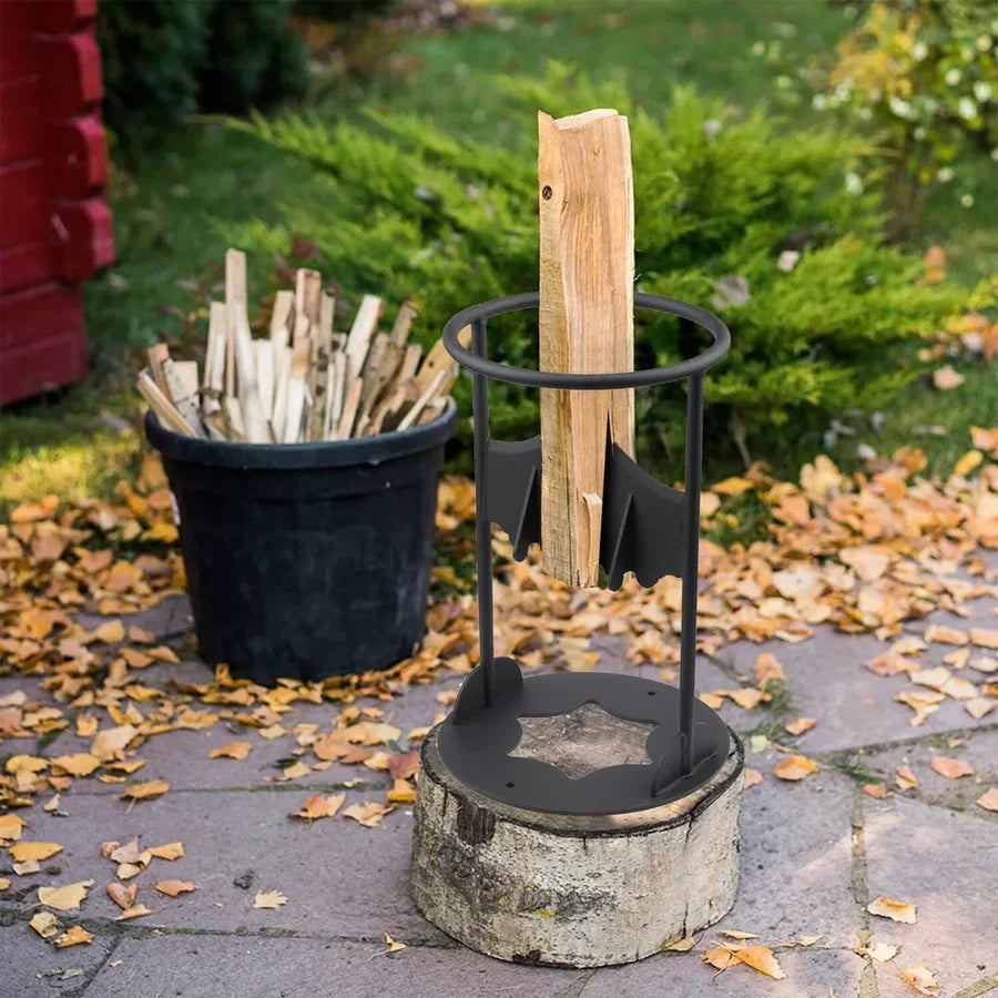 Kindling Cracker Cast Iron Blade-Free Fits 6 Inch Logs