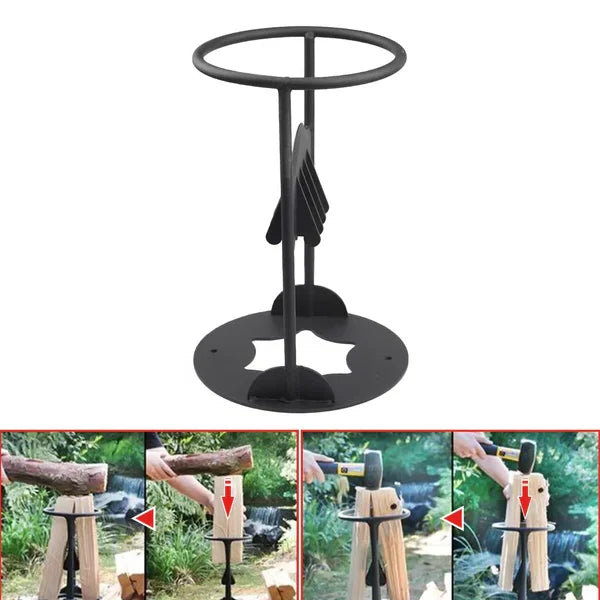 Kindling Cracker Cast Iron Blade-Free Fits 6 Inch Logs