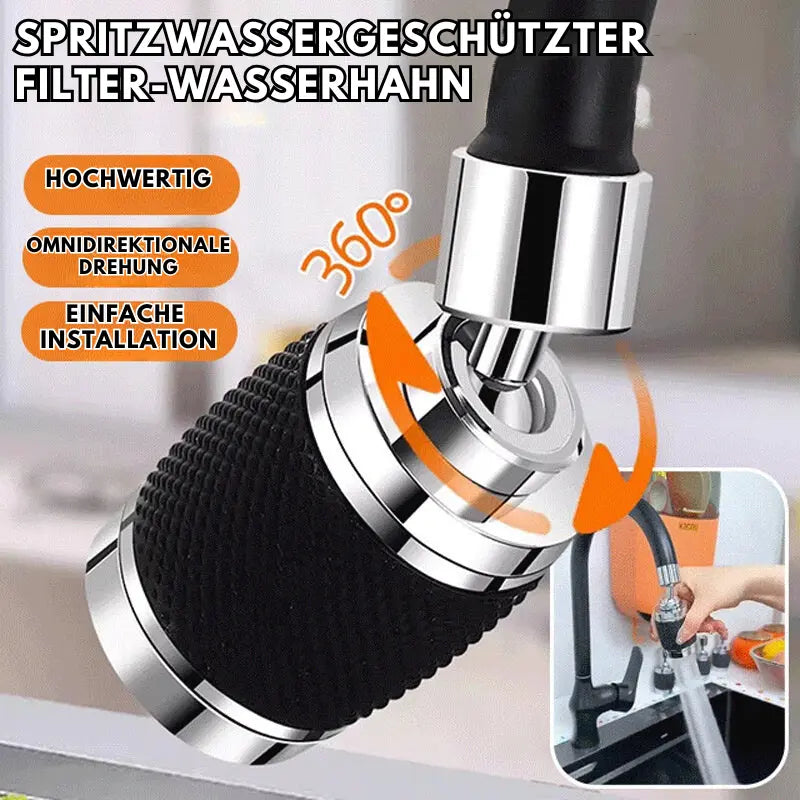 Kitchen Faucet Attachment 360° Rotating Anti-Splash